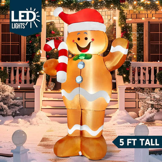 Gingerbread Delight Inflatable Decoration™