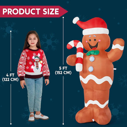 Gingerbread Delight Inflatable Decoration™