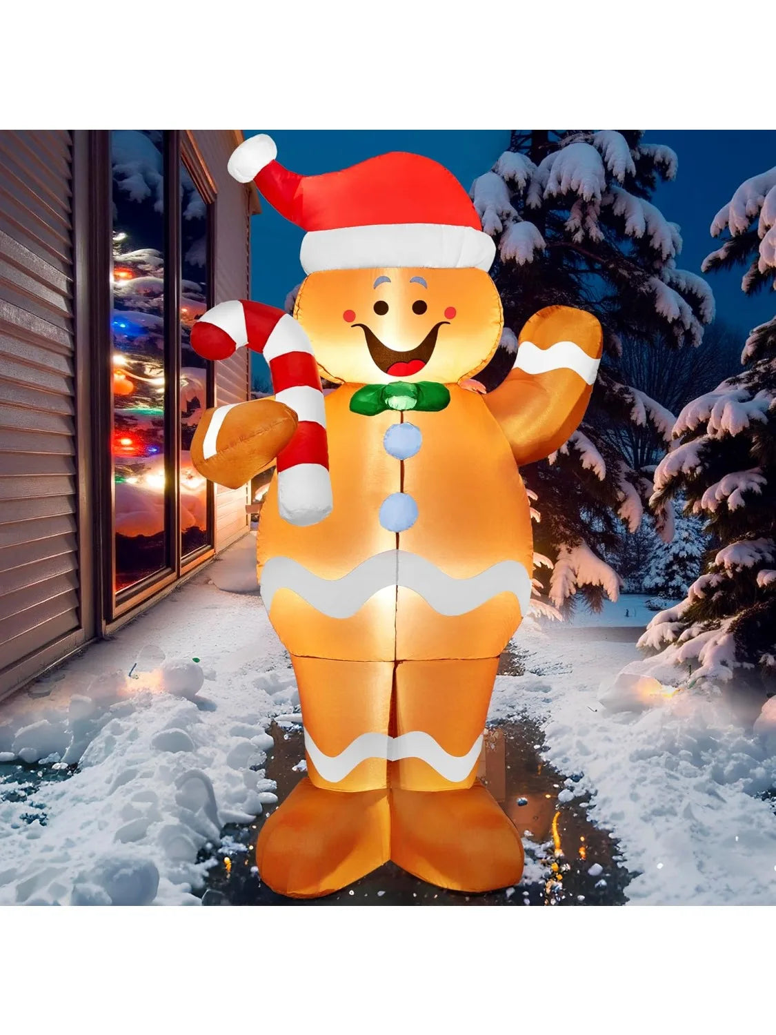 Gingerbread Delight Inflatable Decoration™